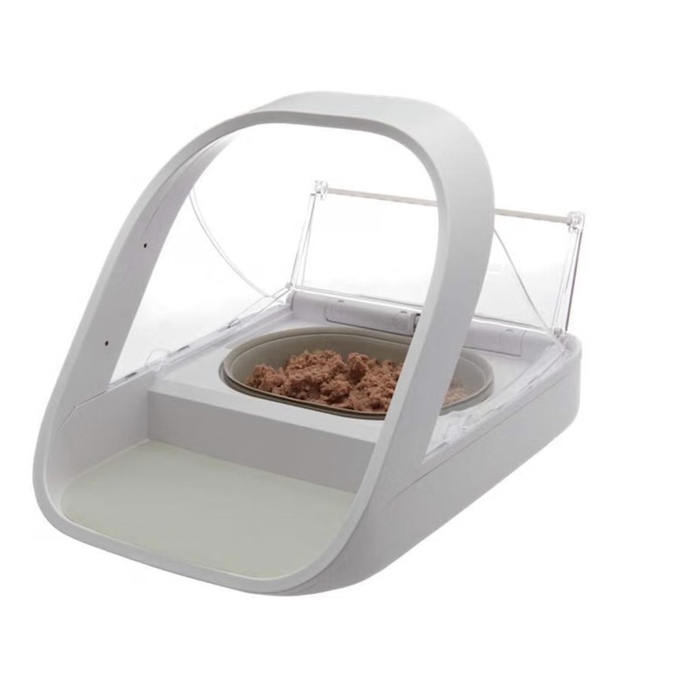 Sure Petcare Pet White Microchip RFID Selective Automatic Feeder One Size